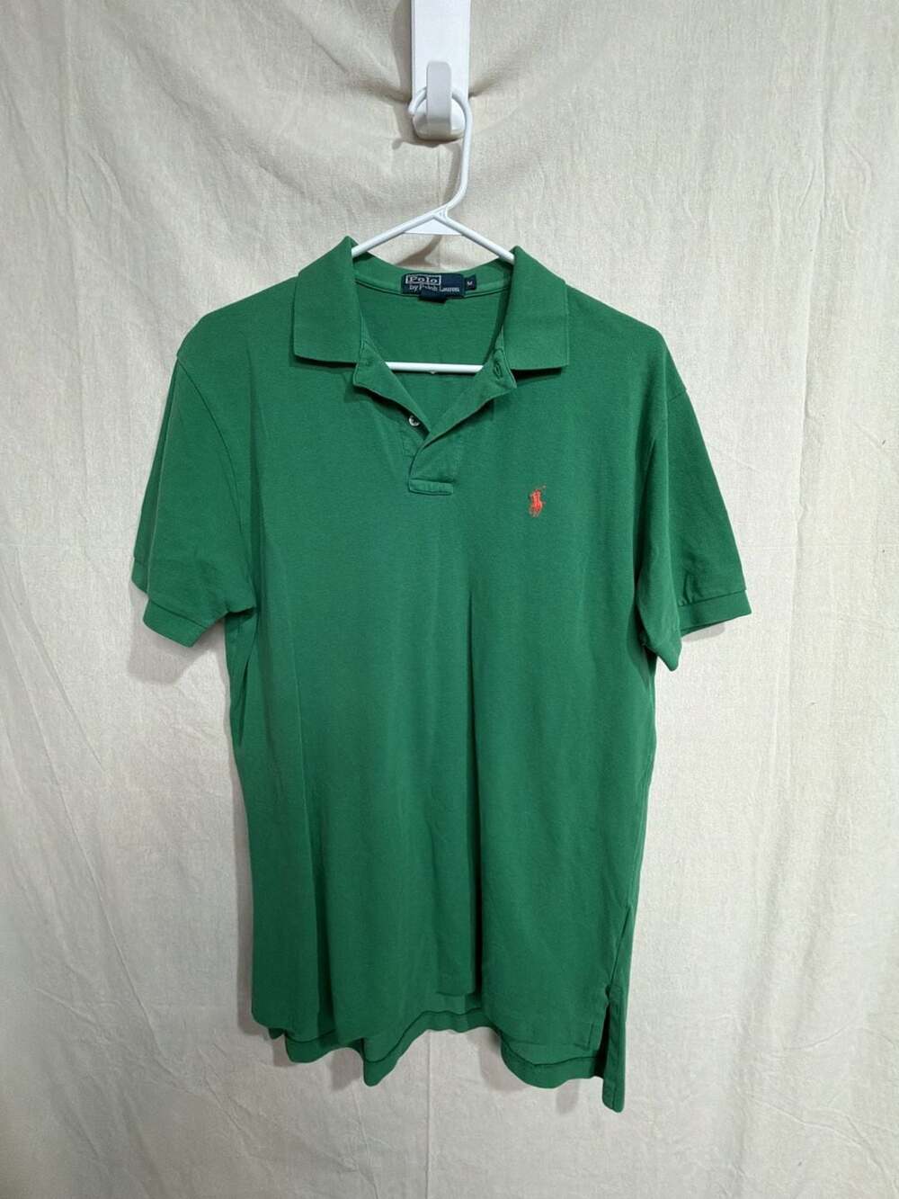 Polo by Ralph Lauren Green Short Sleeve Cotton Polo Shirt Men's Size M
